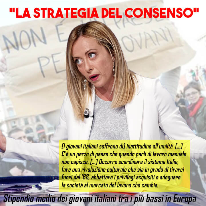 La “strategia del consenso”