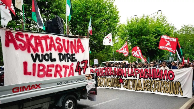 TORINO: NUOVA UDIENZA DEL PROCESSO “SOVRANO” CONTRO ATTIVISTE/I DI ASKATASUNA, NERUDA E MOVIMENTO NO TAV