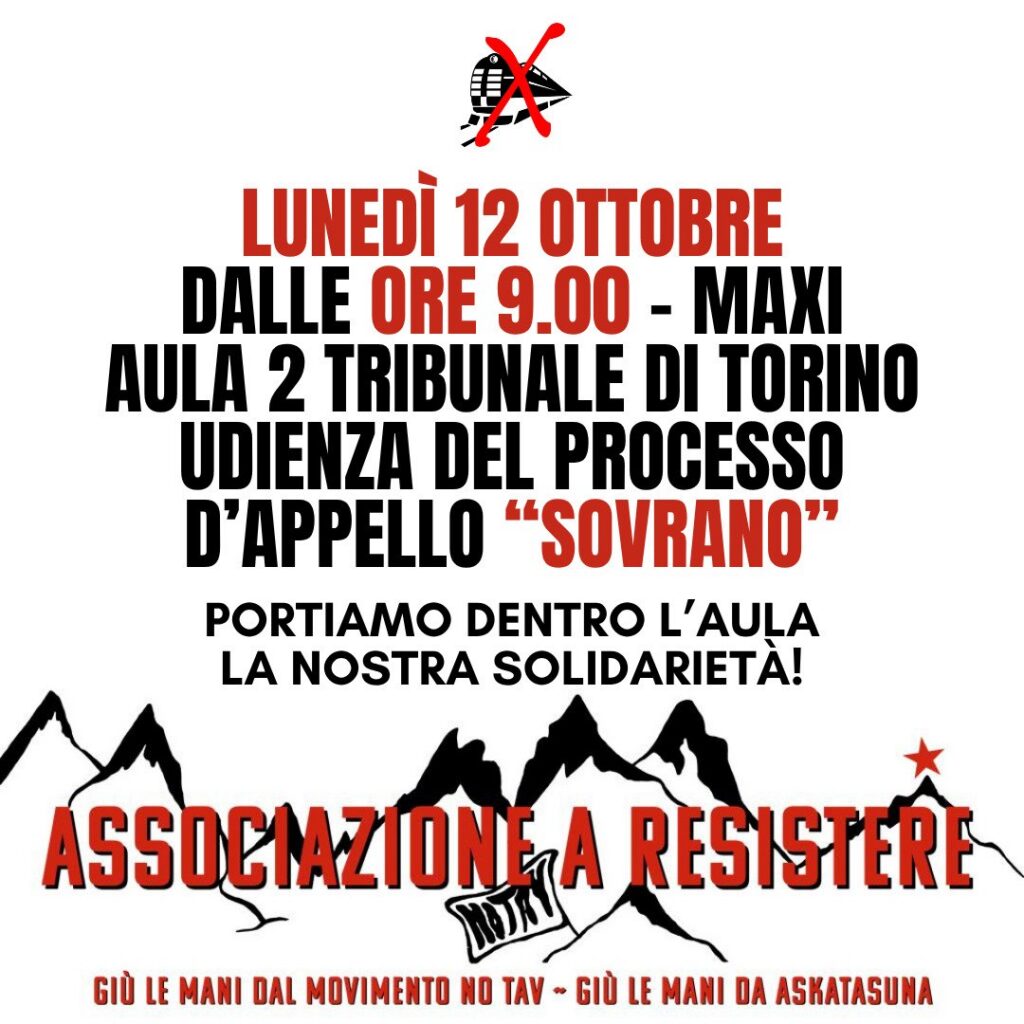 Operazione Sovrano: continuano le udienze
